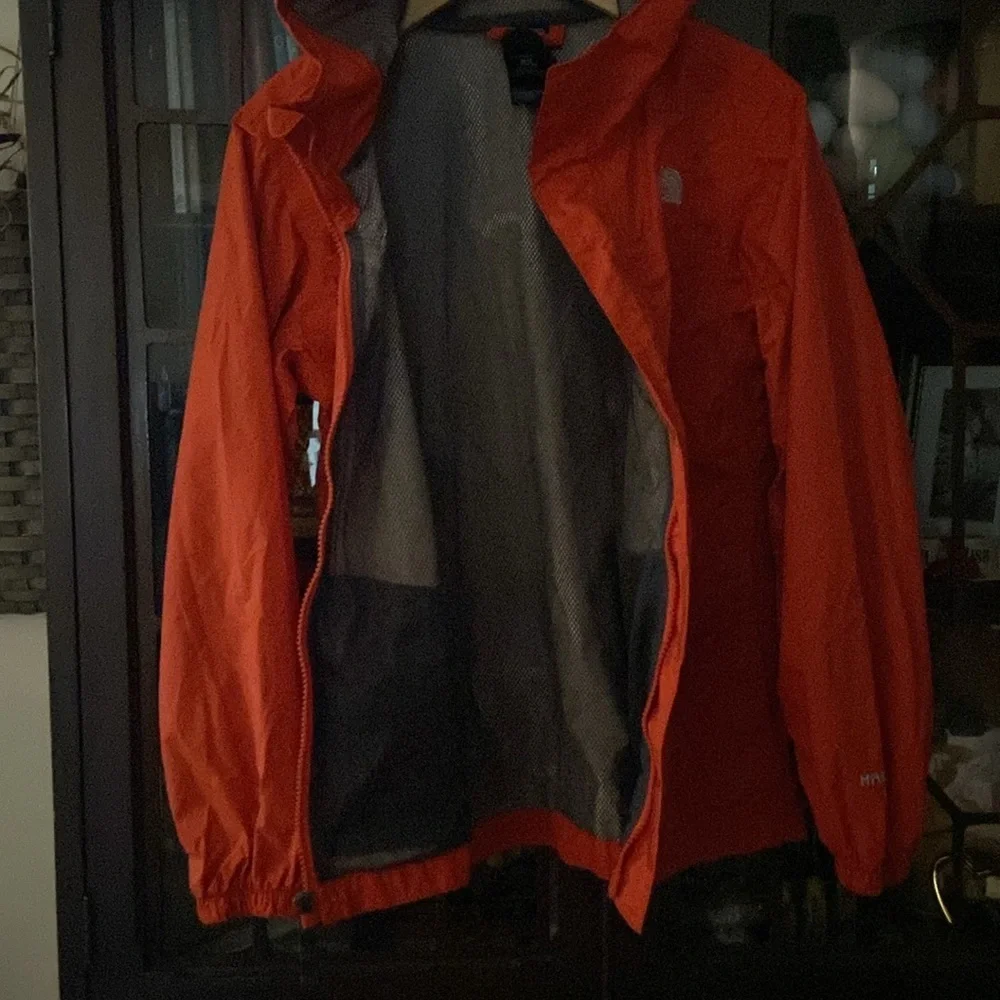 The North Face Orange Zip Up Jacket Boys Size 10 to 12